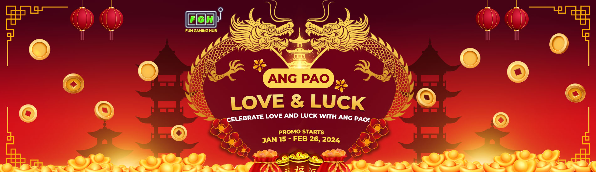 Chinese New Year Ang Pao : Love and Luck